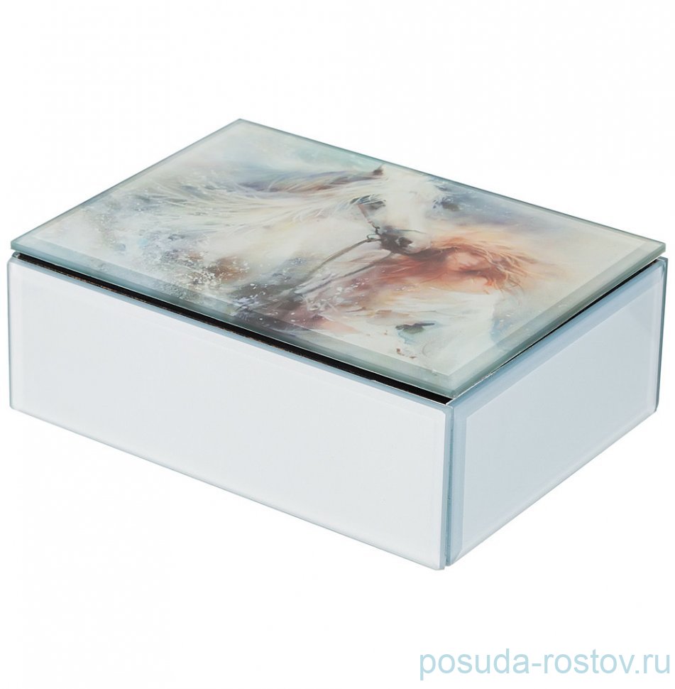 Шкатулка 16 х 12 х 6 см "Арт коллекция /Лошади" / 329559 Шкатулка 16 х 12 х 6 см "Арт коллекция /Лошади" / 329559