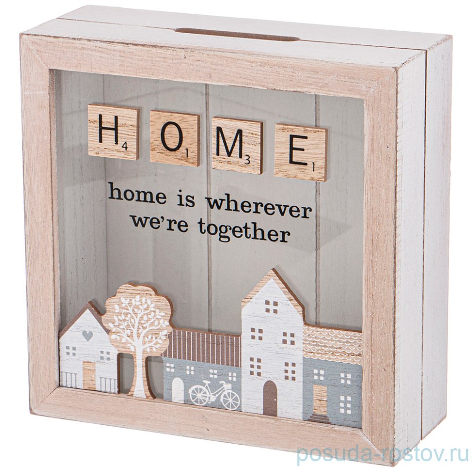 Копилка 18 х 7 х 18 см "Home & Family" / 254963