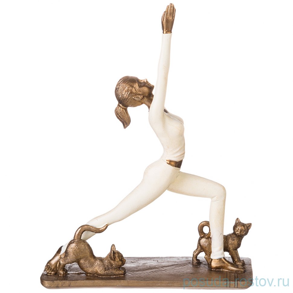 Статуэтка 19 х 6,5 х 25 см "Йога /Фьюжн" / 267215 Статуэтка 19 х 6,5 х 25 см "Йога /Фьюжн" / 267215