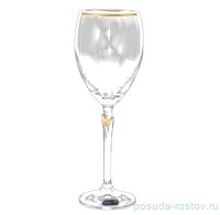 Бокалы для белого вина 250 мл 6 шт &quot;Лили /Отводка золото&quot; / 087799