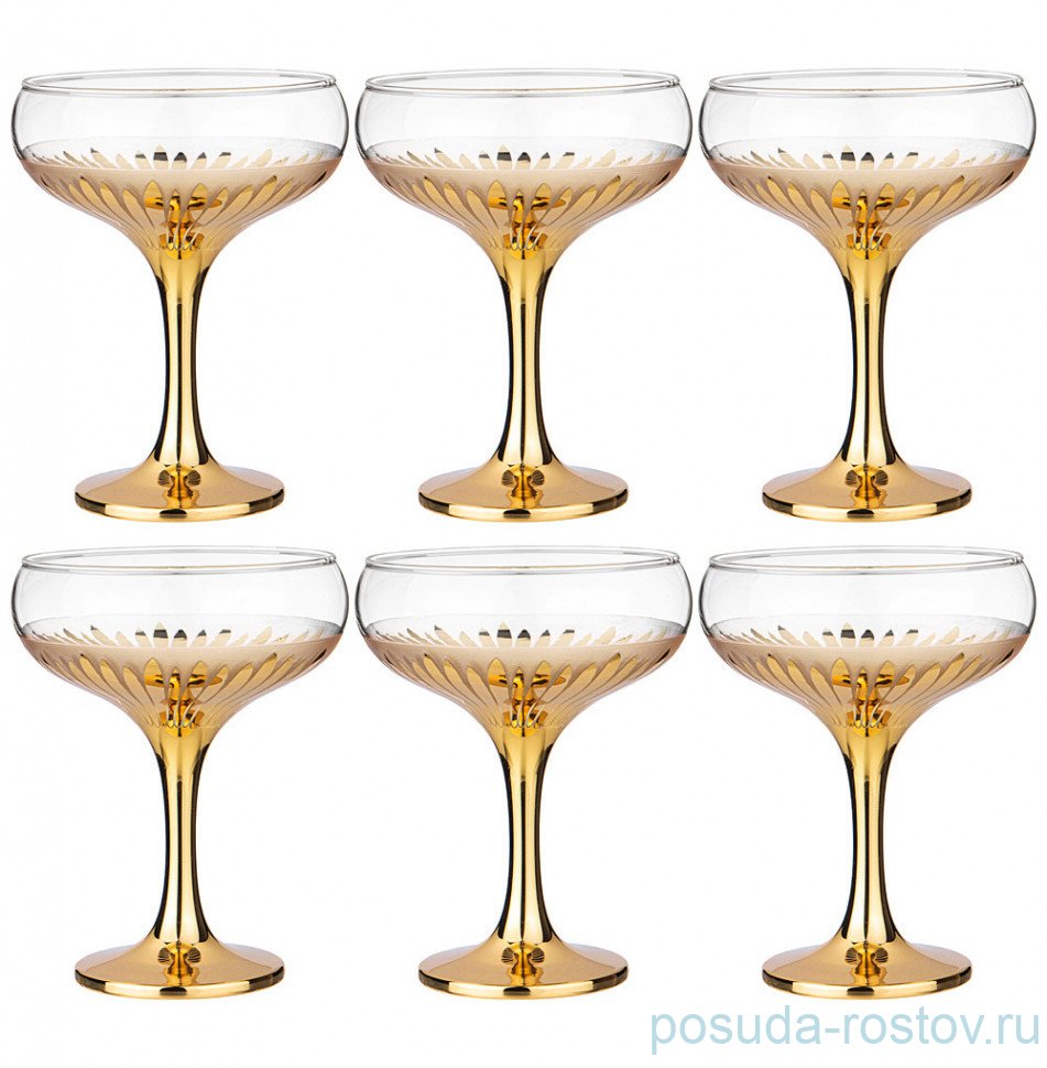 Креманки/мартинки 270 мл 6 шт "Bloom /Астра" / 301133