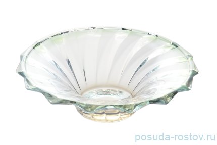 Ваза для фруктов 30 см &quot;Пикадилли /янтарно-зеленая&quot; R-G / 131157