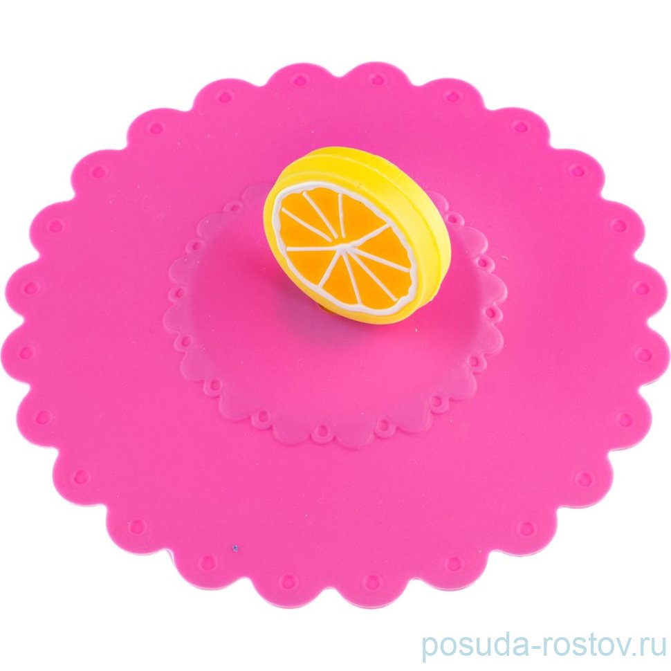 Крышка 10,5 см силиконовая "Лимончик" / 193175