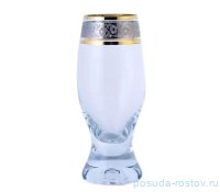 Стаканы для шампанского 210 мл 6 шт &quot;Джина /Цветочный узор на платине&quot; / 005470