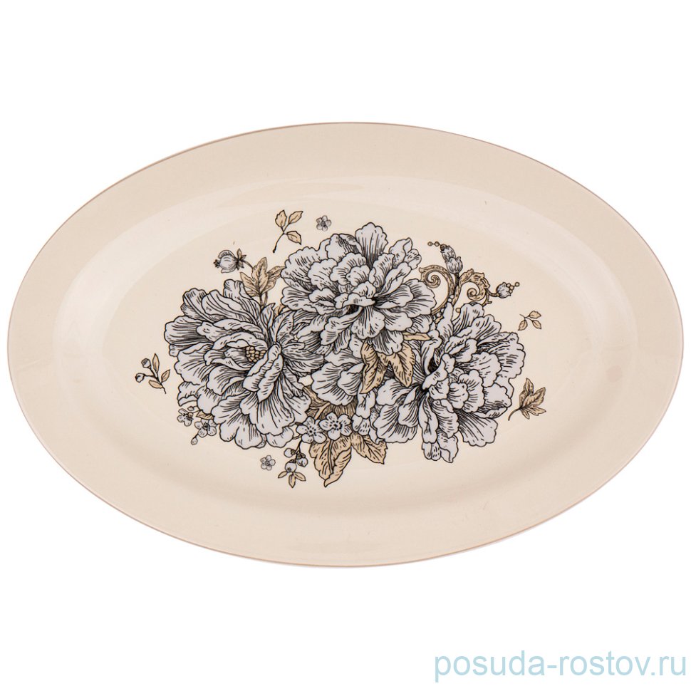 Блюдо 26,5 х 18 см овальное "Royal garden" / 244673