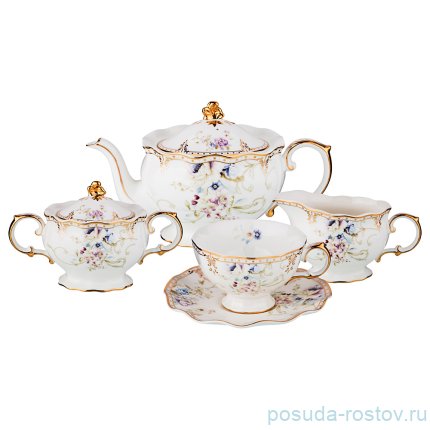 Чайный сервиз 6 персон 15 предметов &quot;завтрак у короля&quot; / 205435