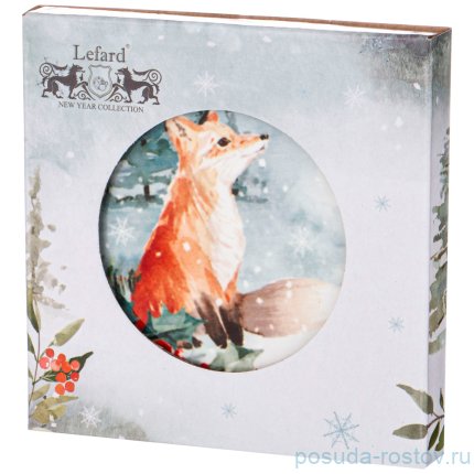 Подставка под горячее 10,3 см &quot;Зимняя сказка /Лиса&quot; / 268501