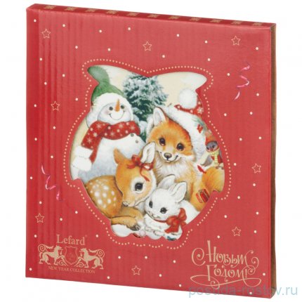 Подставка под горячее 16 х 16 см &quot;веселые друзья&quot; / 262784