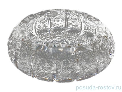 Пепельница 13 см &quot;Glasspo /Хрусталь резной&quot; / 033999