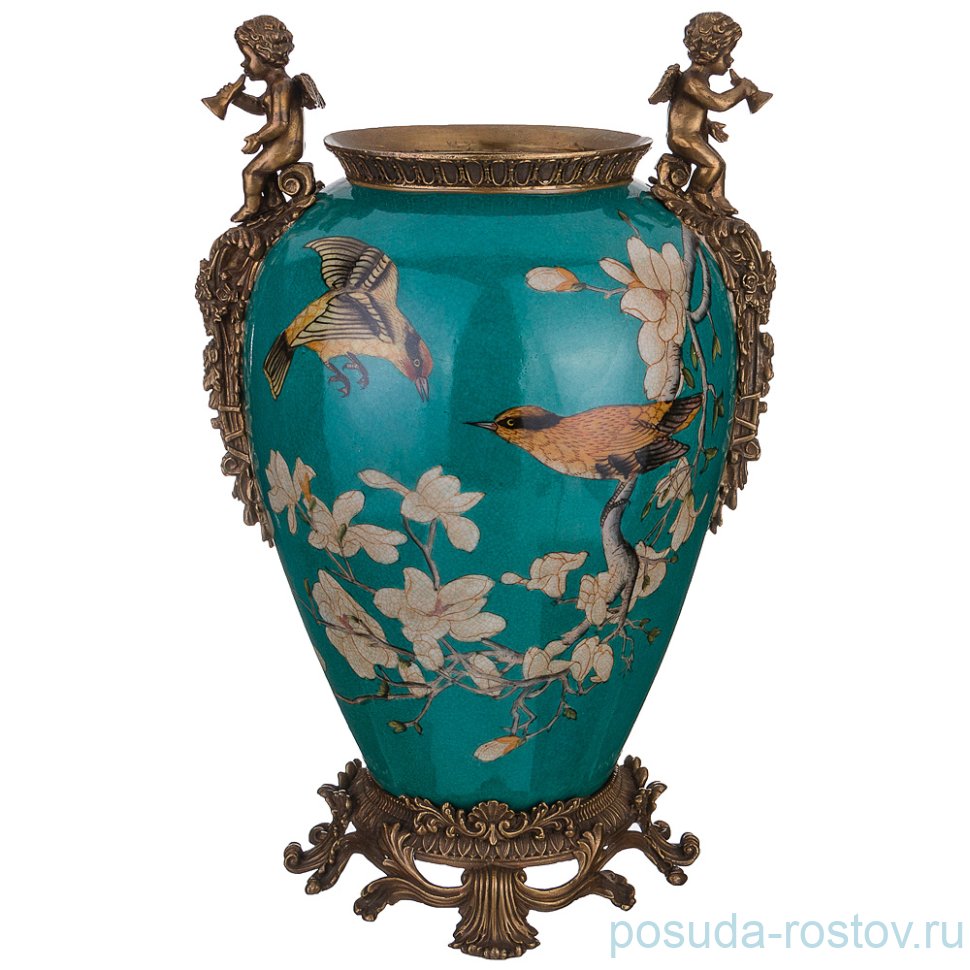 Декоративная ваза 17 х 13 х 44 см "lefard" / 191294 Декоративная ваза 17 х 13 х 44 см "lefard" / 191294