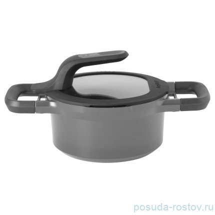 Кастрюля 16 см с крышкой &quot;Gem grey&quot; / 162384