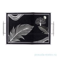 Поднос 31 х 43 см прямоугольный с ручками &quot;Dementia Koleksiyon&quot; / 341567