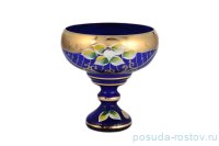 Ваза для конфет 13 см н/н &quot;Лепка синяя&quot; / 099248