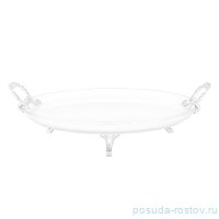 Блюдо 29 см круглое н/н с ручками &quot;Zamak /серебро&quot; / 346982