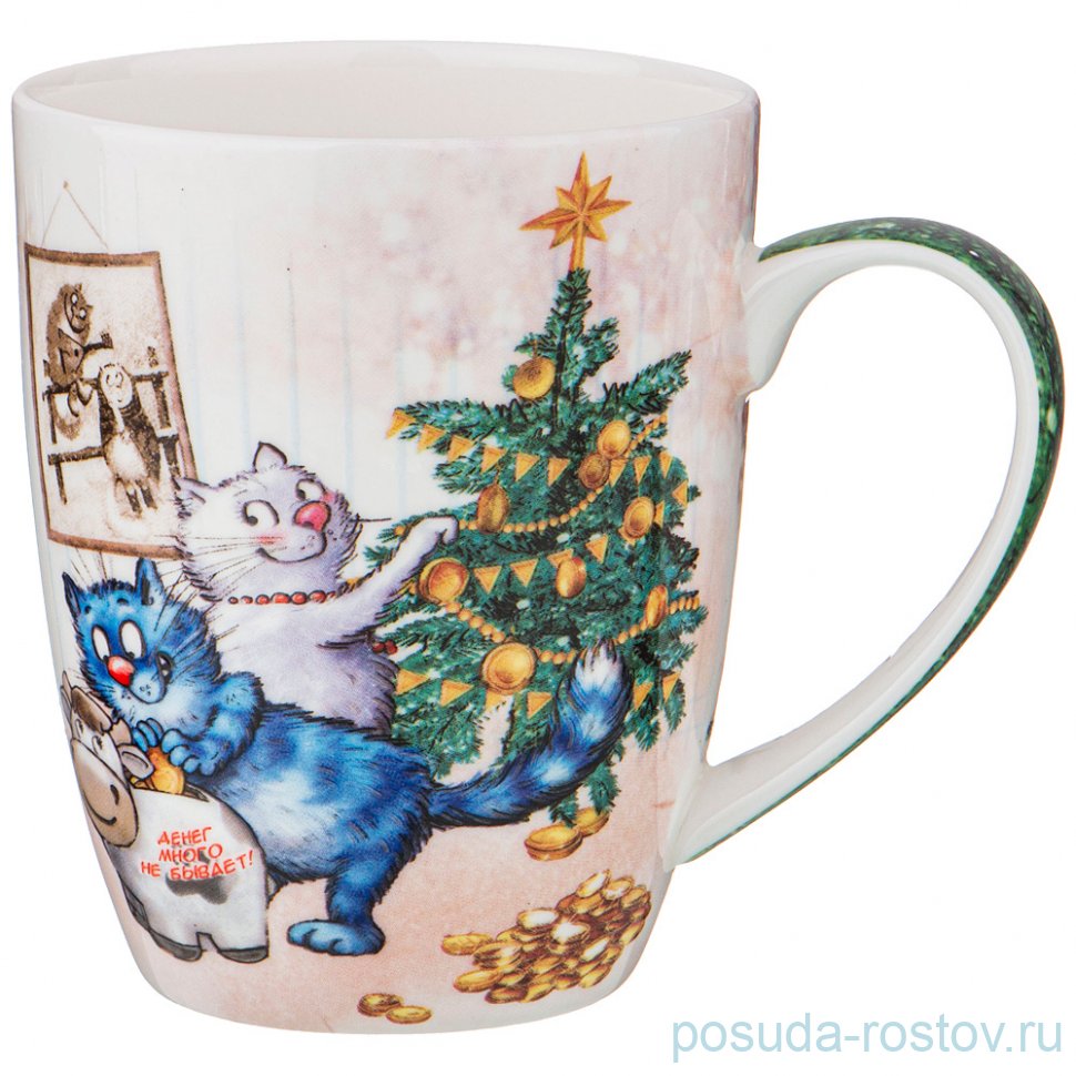 Кружка 380 мл "С новым годом!" / 224399