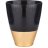 Ваза для цветов 19 х 24 см &quot;Bohemia black /gold&quot; / 291095