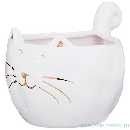 Кружка 350 мл &quot;белый котик&quot; / 186394