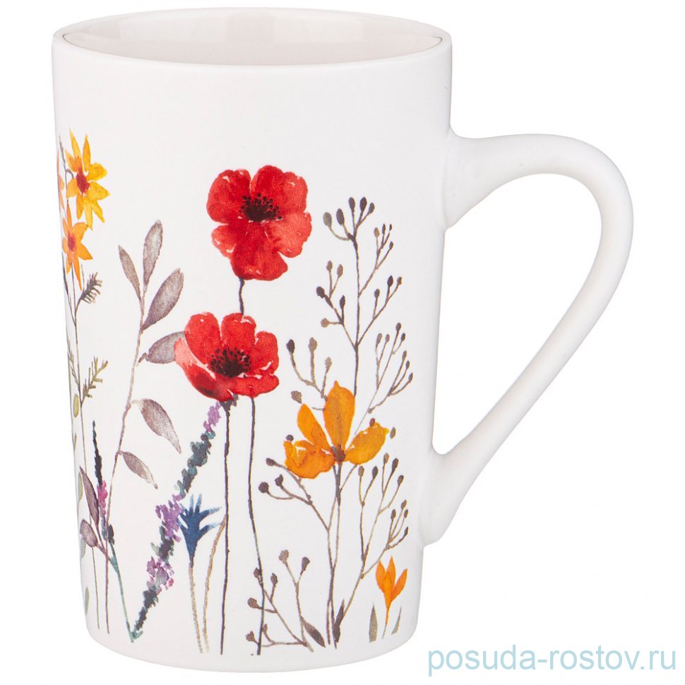 Кружка 380 мл "Flower field /Полевые цветы" / 331150