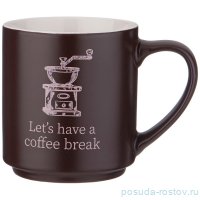 Кружка 350 мл &quot;Coffeemania /Let is have a coffee break&quot; / 337439
