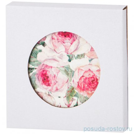 Подставка под горячее 10,3 см &quot;Винтаж /Розы&quot; / 254883