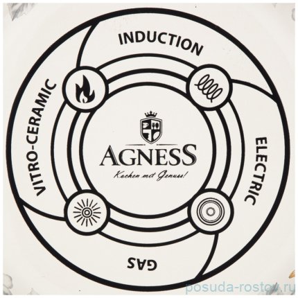 Чайник 2,2 л эмалированный &quot;Яблоневый сад&quot; / 263604