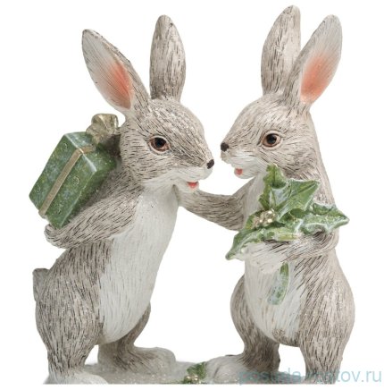 Статуэтка 10,5 х 6 х 13 см &quot;Кролики&quot;  / 379537