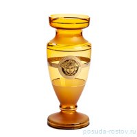 Ваза для цветов 30 см янтарная &quot;Версаче /Медуза&quot; / 152781