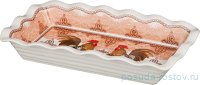 Блюдо 27 х 15 х 4,5 см прямоугольное &quot;Петух&quot; / 197531