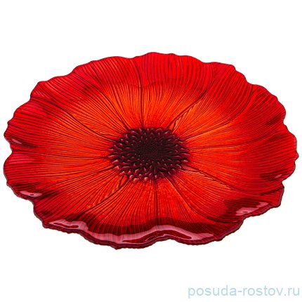 Тарелка 28 см 1 шт &quot;Мак&quot; / 252313