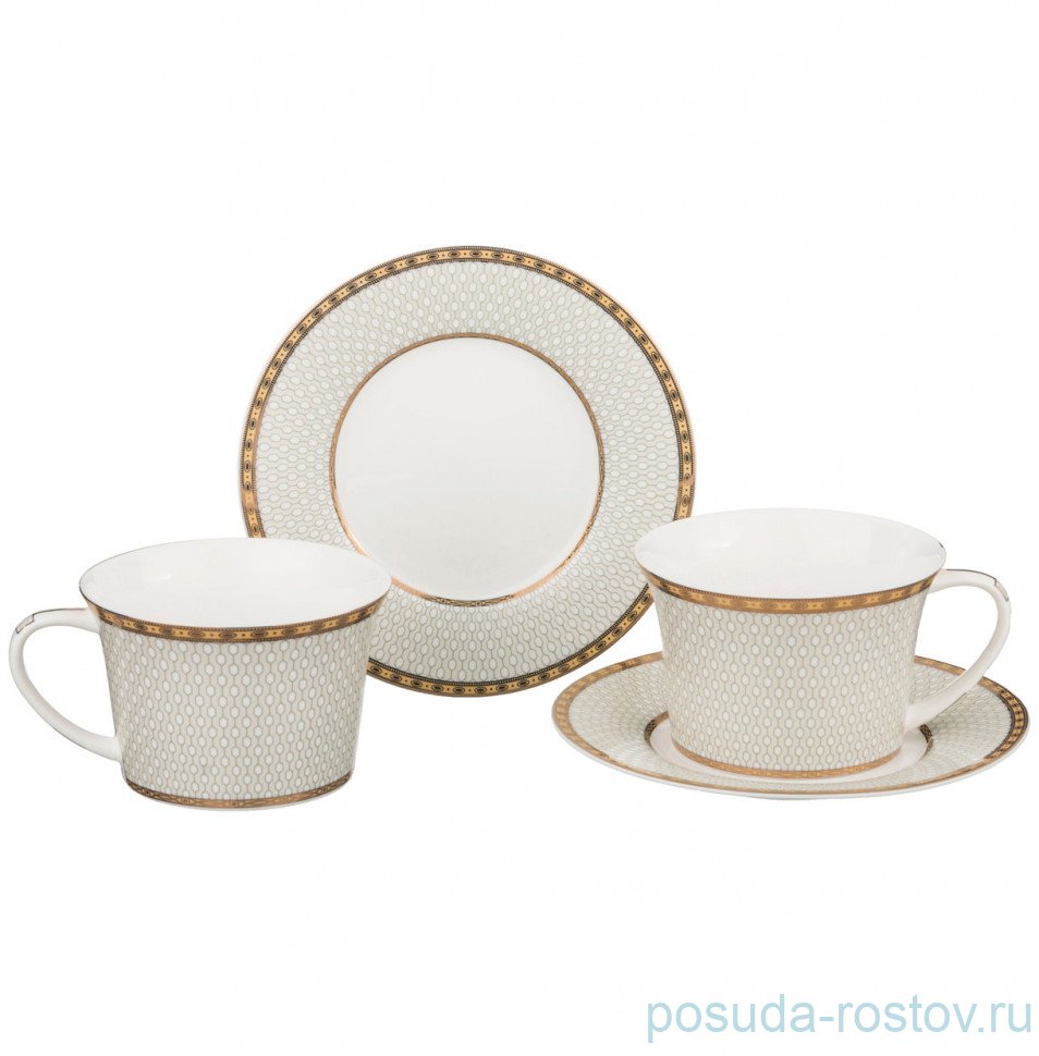 Набор чайных пар 270 мл 2 шт "Classic" / 193741
