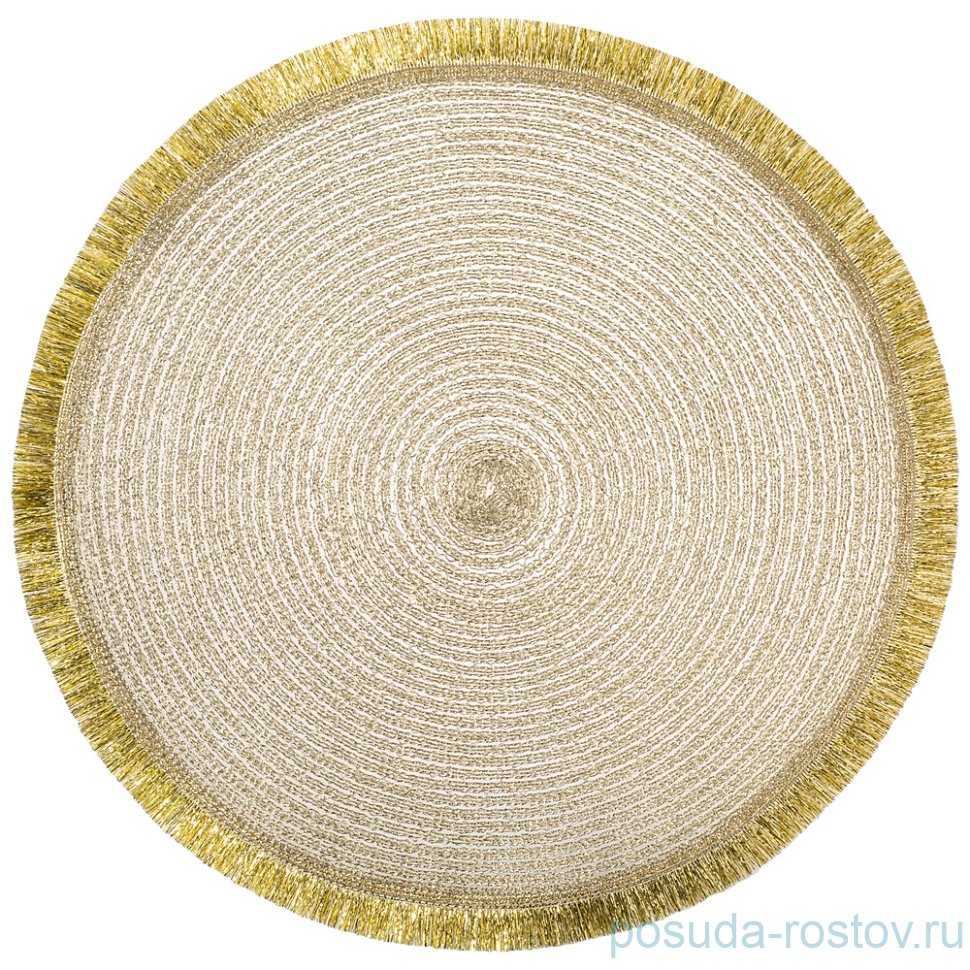 Подстановочная салфетка 38 см "Феерия /Золото" / 231610