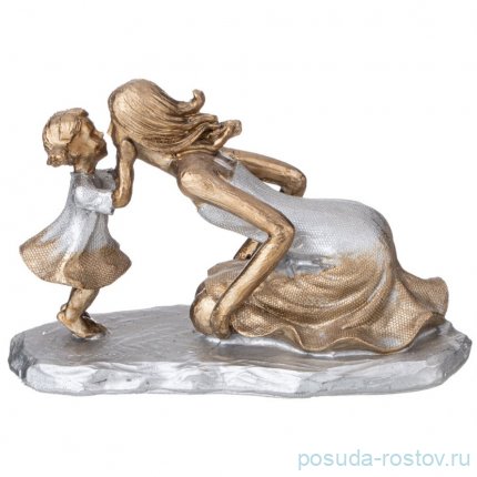 Статуэтка мама с дочкой 15,5х6,5х10 см / 345546