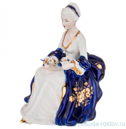 Статуэтка 16,5 см &quot;Blau weiss /Дама&quot; / 225540