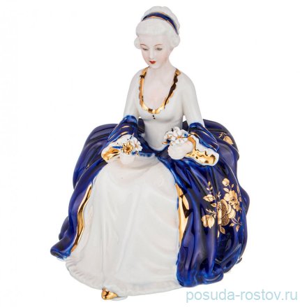 Статуэтка 16,5 см &quot;Blau weiss /Дама&quot; / 225540