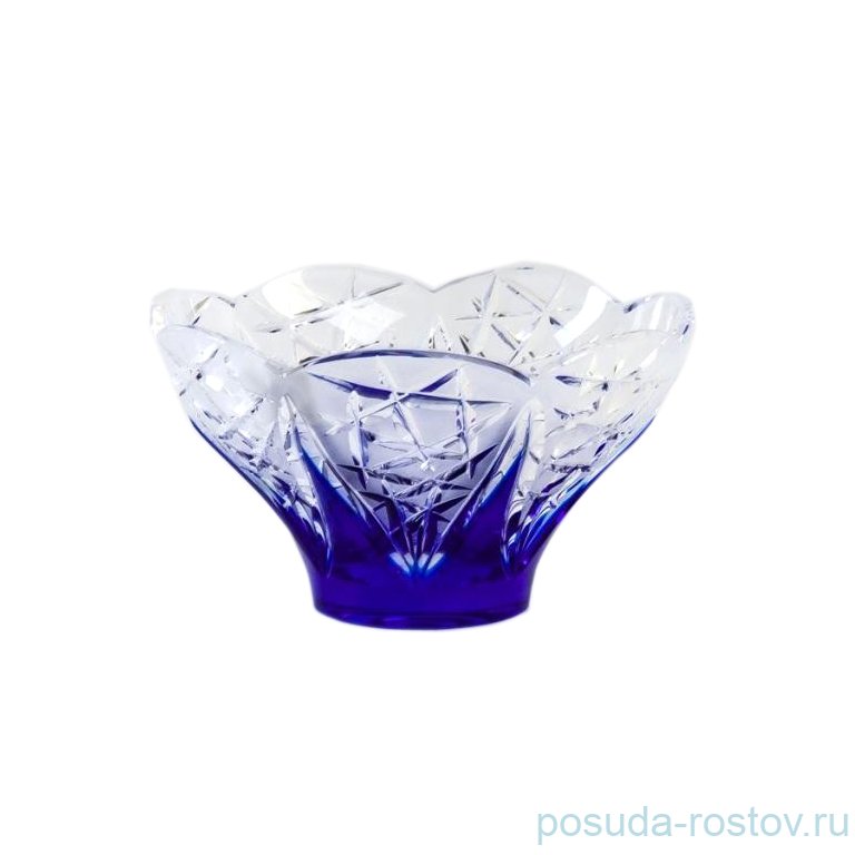 Конфетница 16,5 см "Бутон /Синяя" / 152653