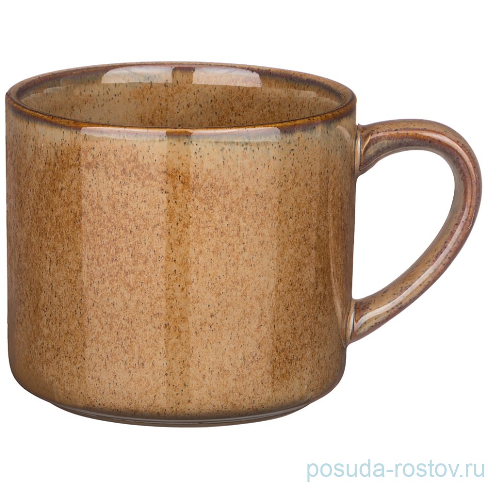 Кружка 300 мл коричневая "Luster" / 228690