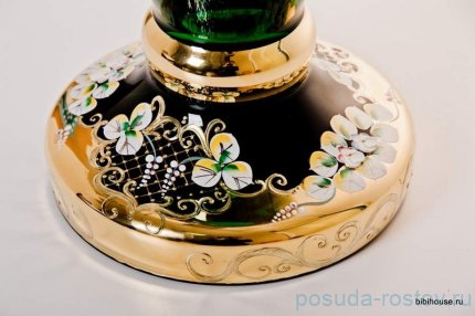 Ваза для цветов 60 см &quot;Лепка зелёная&quot; 4 / 057413