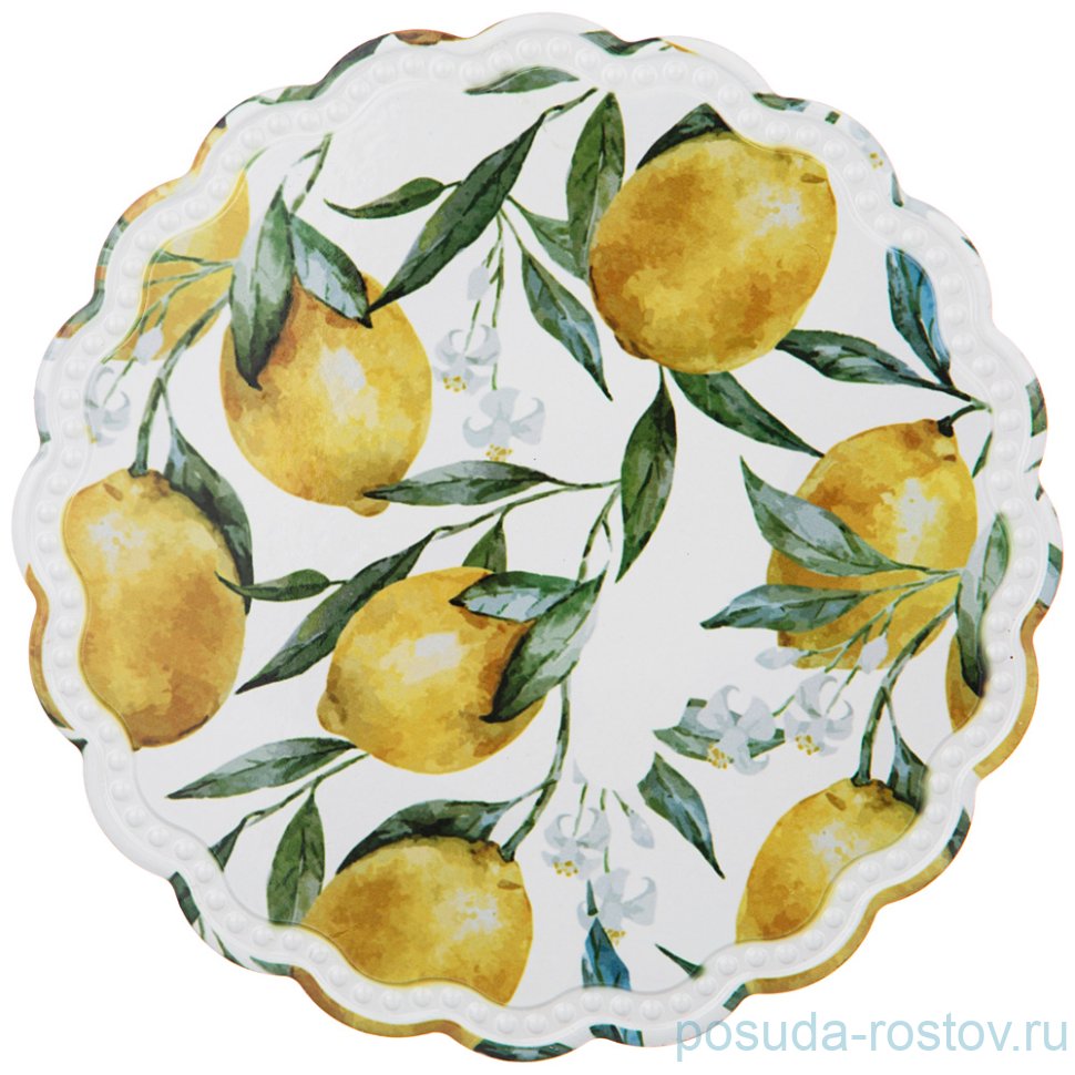 Подставка под горячее 20 см "Лимоны" / 225599