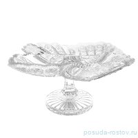 Менажница 35 см н/н &quot;Лотос /Хрусталь резной&quot; / 124094