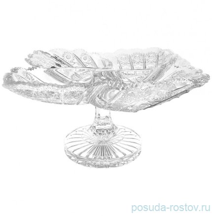 Менажница 35 см н/н &quot;Лотос /Хрусталь резной&quot; / 124094