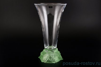 Ваза для цветов 35 cм &quot;Фрост /зелёная&quot; / 067209