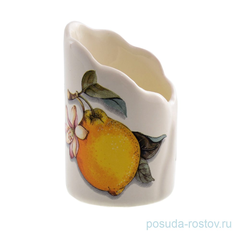 Подставка для зубочисток 8 см "Artigianato ceramico /Лимоны" / 156804 Подставка для зубочисток 8 см "Artigianato ceramico /Лимоны" / 156804