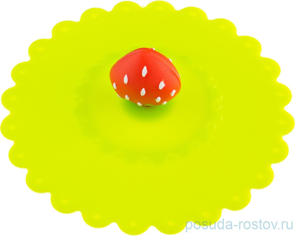 Крышка 10,5 см силиконовая "Грибочик" / 193176