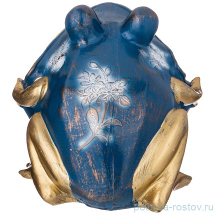 Шкатулка для мелочей 26 х 18 см &quot;Лягушка&quot; /синяя / 271923