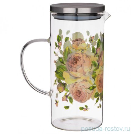 Кувшин для воды 1,4 л &quot;винтаж /розы&quot; / 254438