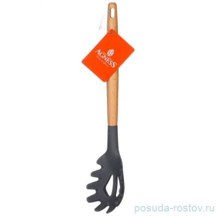 Ложка поварская 31,5 см серая / 278965