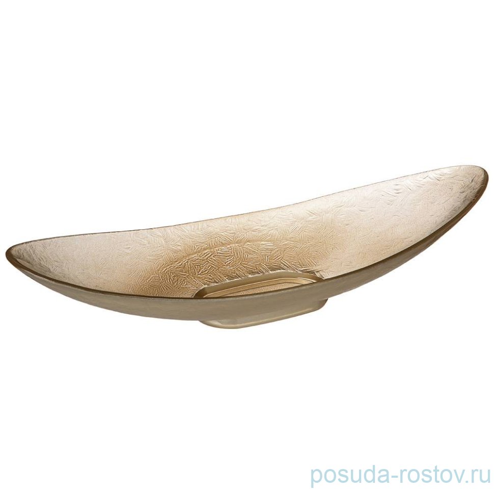 Блюдо 40 х 16 см овальное /золото / 272629