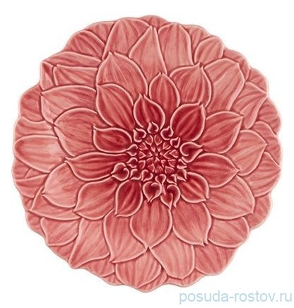 Тарелка 21 см розовая "Maria Flor"  / 368567