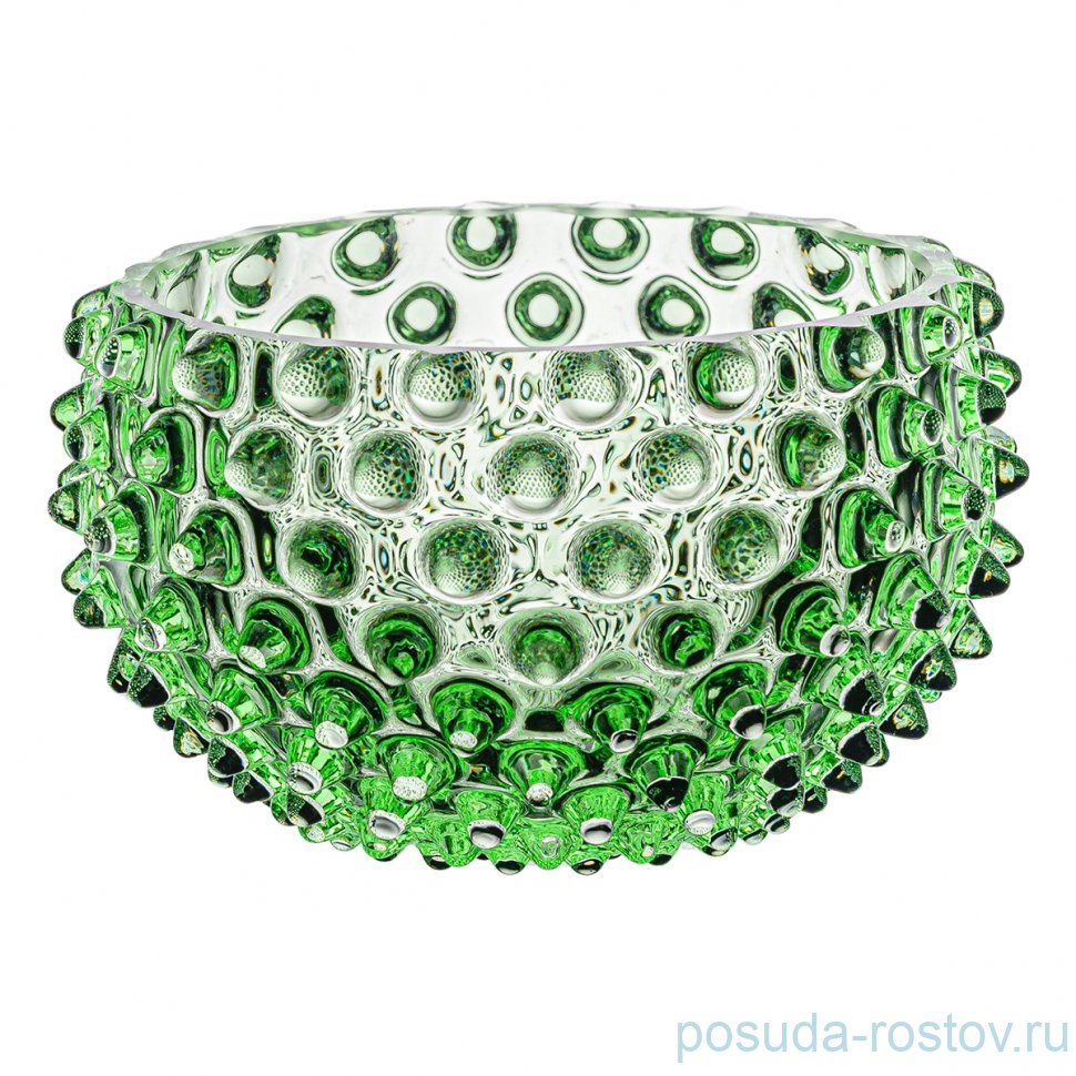 Конфетница 11,5  х 7 см зелёная "Hobnail Tapas" / 336533