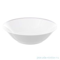 Салатник 23 см глубокий &quot;Repast /Белый орнамент&quot; / 165903